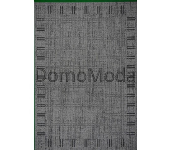 Безворсовый ковер Natura 20210-420 Silver-Black - высокое качество по лучшей цене в Украине